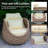 Denea 4 - Person Aluminum Frame Outdoor Seating Group With Cushions-326688836-326688837