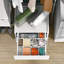 Commode empilable à 2 tiroirs, armoire de rangement polyvalente pour chambre à coucher, armoire de rangement pour le vestibule, table de chevet à côté de la commode de table, 15,8 po, blanc-664641765