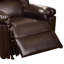 Fauteuil inclinable manuel standard en similicuir de 35 po Brincken-29210028