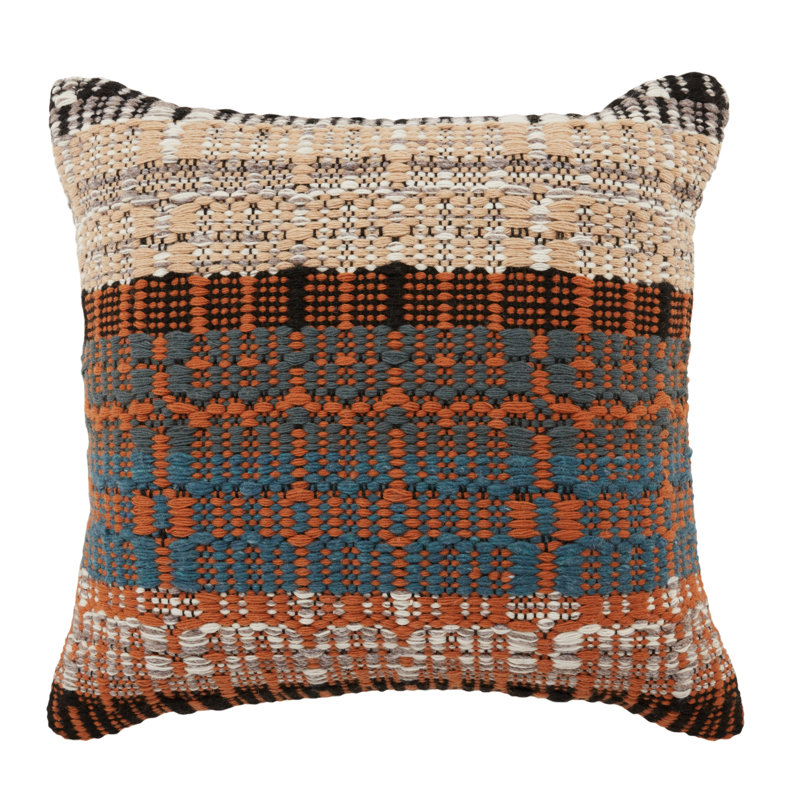 Erica Outdoor Square Pillow Cover & Insert, Pillow Cover & Insert