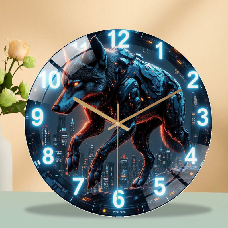 Horloge murale Robot