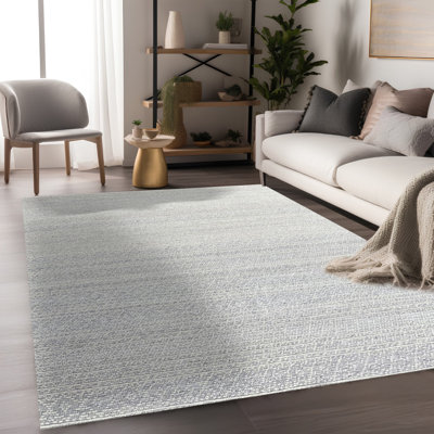 Lori Baft Gabbeh Solid Color Ivory Handmade Area Rug