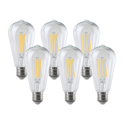 6 W ST58 E26/Medium (Standard) 2700 K LED Smart Bulb