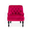 Edgeley Velvet Tufted Armchair-1601922024