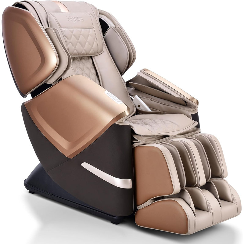 2025 4D Massage Chair for Full Body, Zero Gravity Recliner with Dual Mechanism, Extended SL-Track, Upgraded Foot Roller Massage with Waist and Shawl Heating, Music Sync with Hi-Fi Bluetooth Speaker