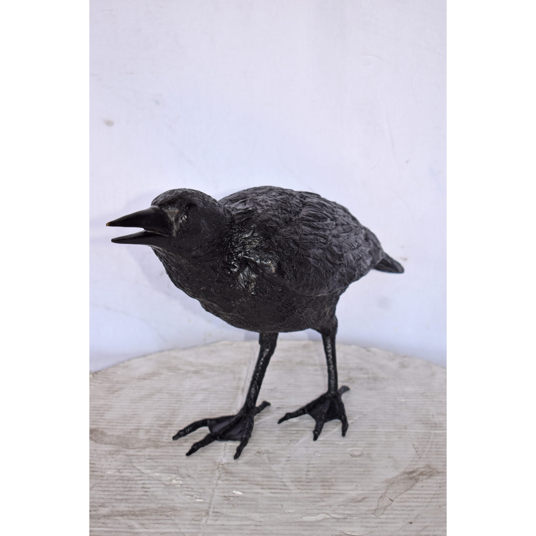 Raven Watching Forward Bronze State -