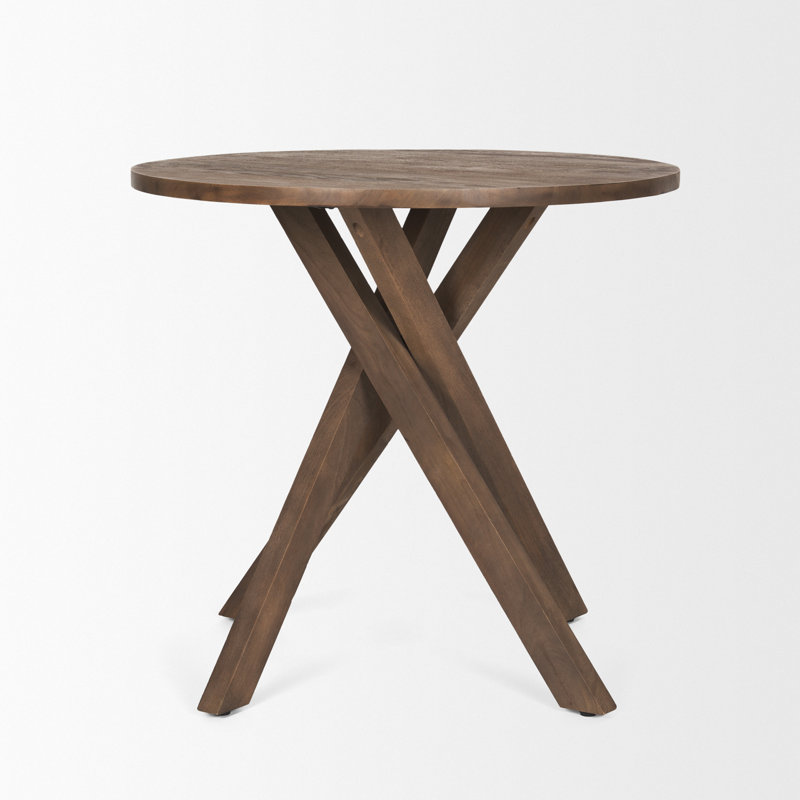 Table de bout Nikola, Brun
