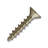 #6 x 3/4 in. Polished Brass Philips Flat Head Coarse Thread