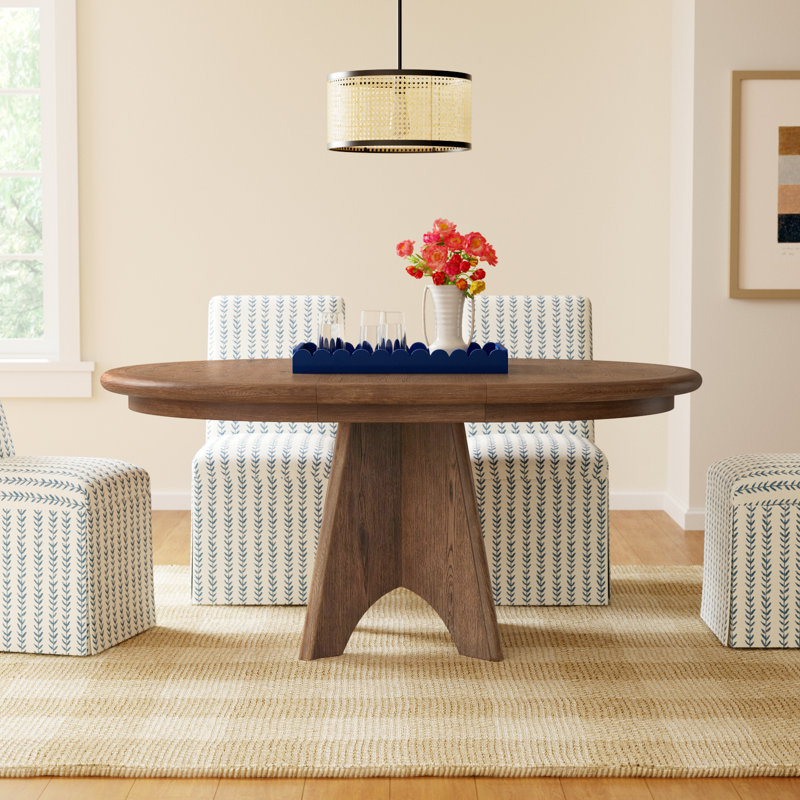Hayes Round Dining Table, Sienna
