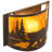 Celina Steel Flush Mounted Sconce
