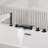 3 Handle Waterfall Faucet with Diverter