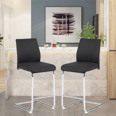 Tabouret de comptoir 25,59 po Carlena