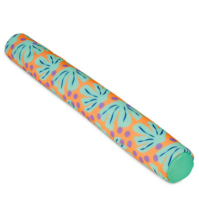 Big Joe Noodle Pool Float, Sweet Shells Peach, Doubled-Sided Mesh, Quick Draining Fabric, No Inflation Needed
