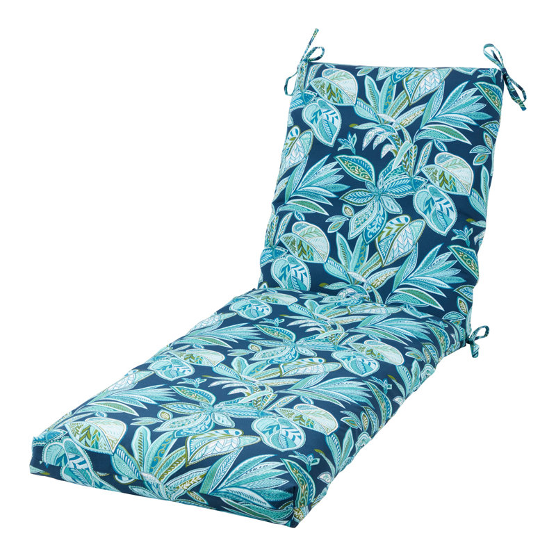 Coussin de chaise longue d'extérieur, Bois de crête botanique