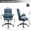 High Back Ergonomic Executive Office Chair with Flip-up Armrests-1229269528