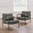 Eisenman 27.09'' W Leather Upholstered Accent Armchair-162999981