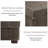 2 - Piece Upholstered Light Brown Faux Rabbit Fur Flannel Modular Sectional Sofa with Armrests & Throw Pillows-1289461441