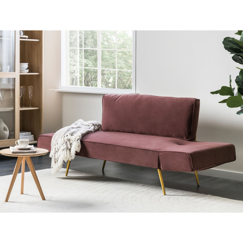 Ahl 2 Seater Sofa Bed, Pink