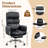 Edinson Executive Office Chair with Swing Out Armrests, Expanded Seating Space-1452072053