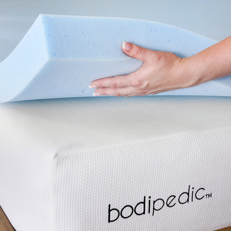 Twin 3" Gel-Infused Memory Foam Mattress Topper