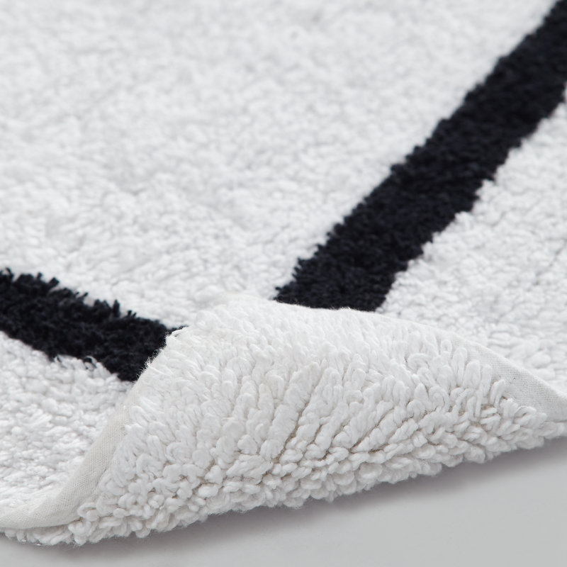 Tapis de bain Modern, Noir