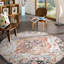 Tapis oriental orange / bleu / crème Beverly-504220671