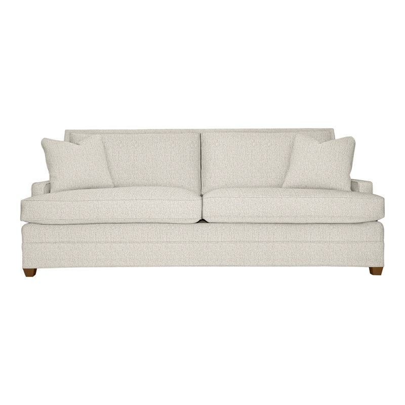 Riverside Sofa, No, Nomad Snow Crypton® Chenille, Dove Gray