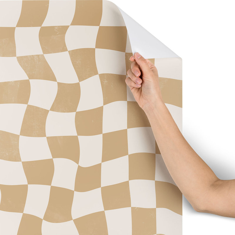 Ebinum Checkered Tile, 10' L x 24" W