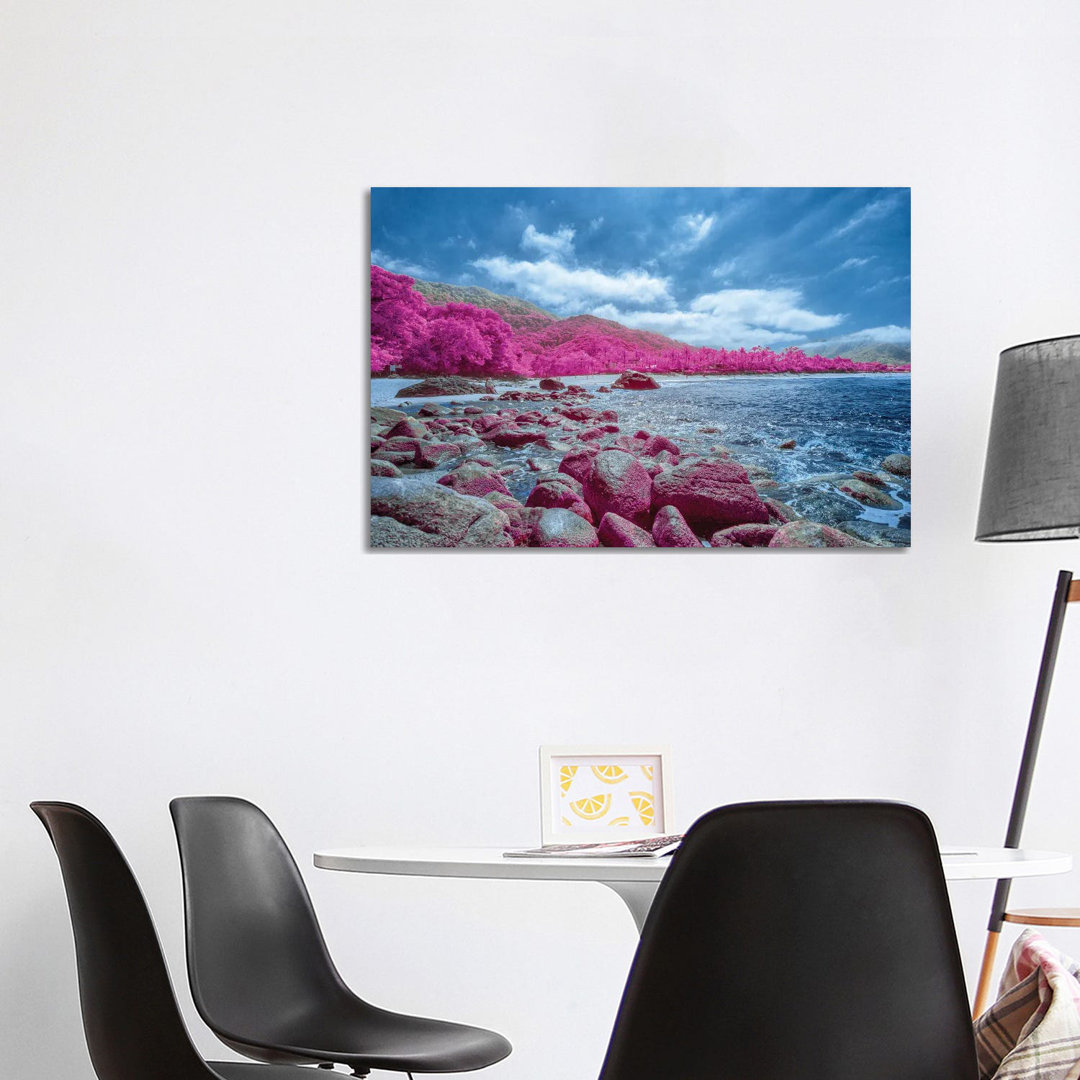 The Harmony Beach by Glauco Meneghelli - Wrapped Canvas Painting