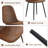 4-Person Dining Table Set,Folding Table With Metal Base,Dining Table With Chairs