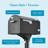 Centennial Mailbox+Post Combo Kit in Black-54520212-54520213