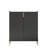 2 Doors Home Wine Bar Cabinet With Wine Rack & Adjustable Storage Shelf, Modern Sideboard With Soft-Closing Hinge, Dinning Room Buffet Cabinet, Liquor Cabinet Kitchen, Living Room Coffee Cart BLACK-1480855171