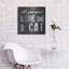  «All You Need Cat» par Erin Clark, art mural en métal, 24 po x 24 po-1439230951