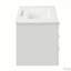 Armoire de salle de bain murale moderne avec lavabo en céramique, tiroirs à fermeture en douceur et porte pour un rangement et un style améliorés-242525078