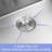 17 Inch Undermount Bar/Prep Single Bowl Sink, 16 Gauge Sus304 Stainless Steel, 10 Deep, Hand - Crafted Brushed Satin Finish, Soundproofing Feature, Condensation , X Water Drainage, All Accessories