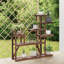 Fabius Wood Plant Stand-1388722236