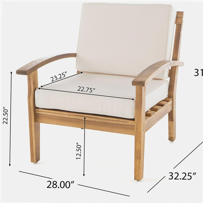 PEYTON CLUB CHAIR, Beige