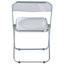Chaise d'appoint pliante en acrylique Birgitta-931903201