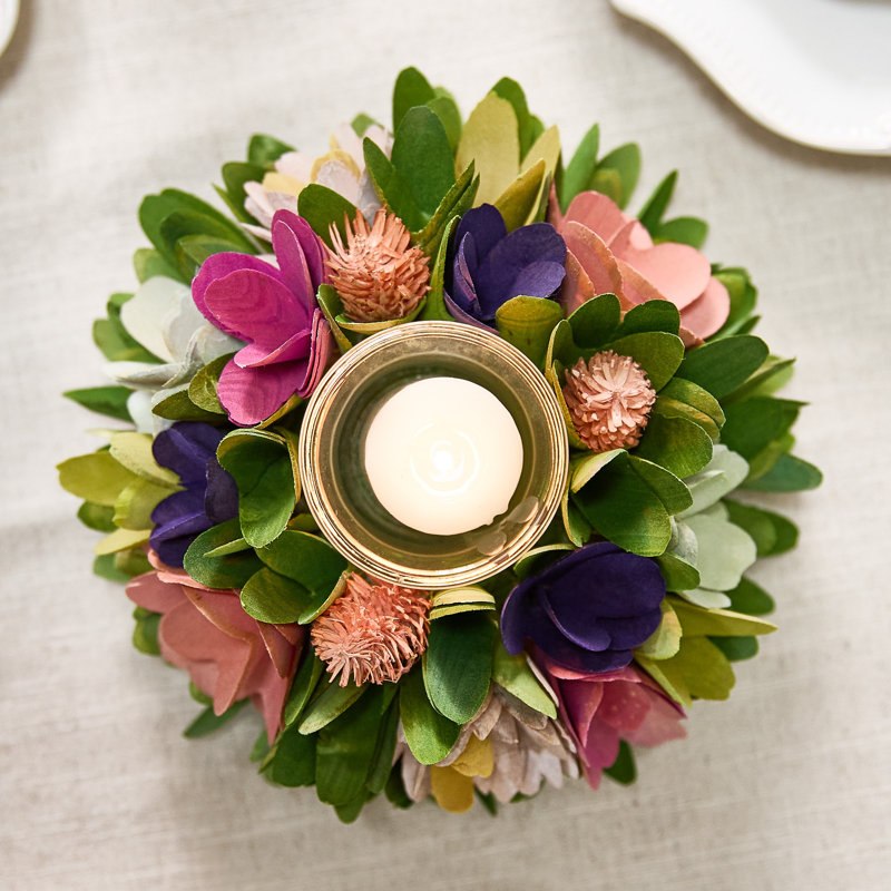 2 Piece Glass Tabletop Holder Set