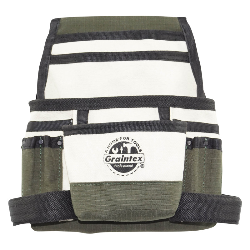 10 Pocket Canvas Nail & Tool Pouch