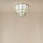 Abbington Round 4-Tier Capiz and Metal Flush Mount Ceiling Light-436316857
