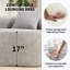 Canapé modulaire en chenille Boneless-1748650883