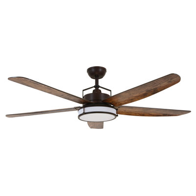 158 cm Deckenventilator Hosea mit Fernbedienung