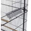 Cage à vol avec roulettes oiseau 