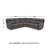 Matsuda 5-Piece Power Reclining Sectional-111134757