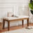Federigo Linen Upholstered Bench