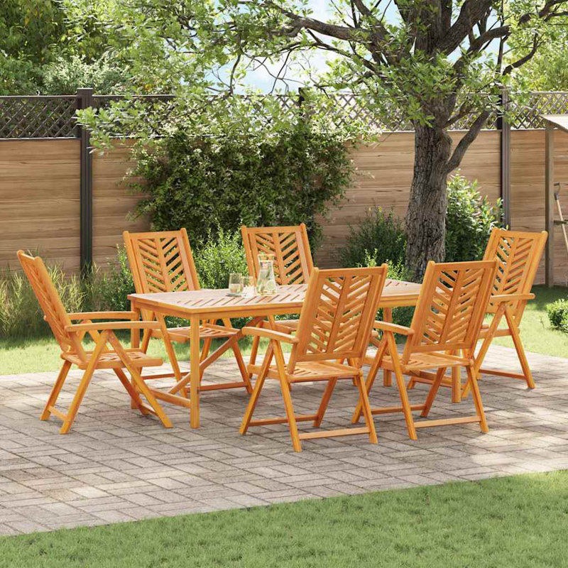 6 - Person Patio Dining Set Rectangular Table