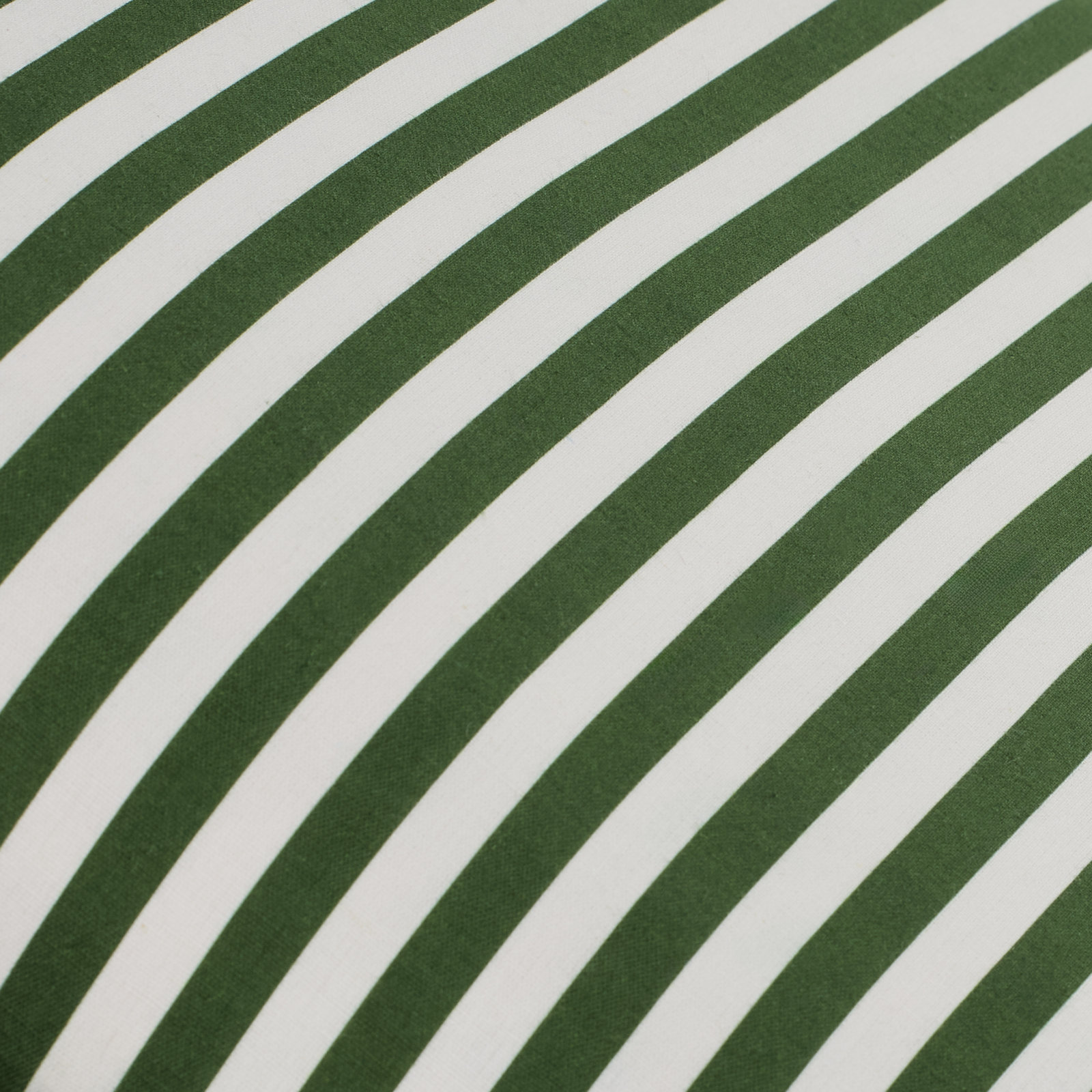 Aneatra Pillow Cover, 18"H x 18"W, Pillow Cover Only - No Insert, Green Striped