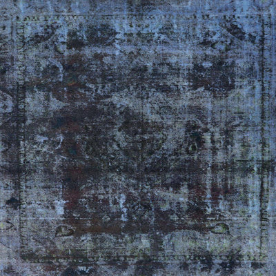 Tapis décoratif multicolore à motif abstrait