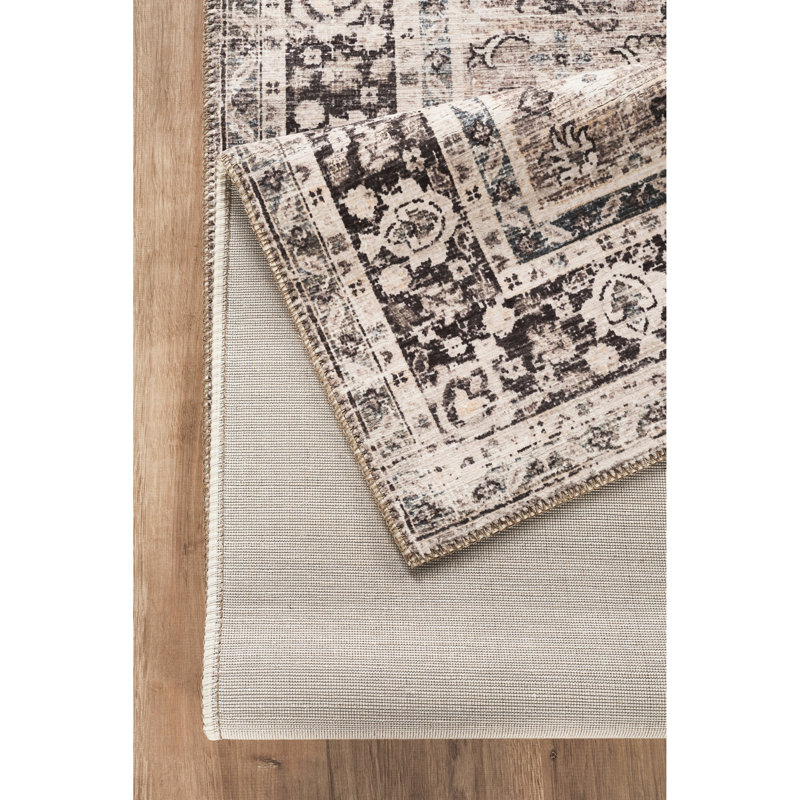 5 pi 3 po Tapis multicolore X 7, doux et élégant, durable, idéal pour les vestibules